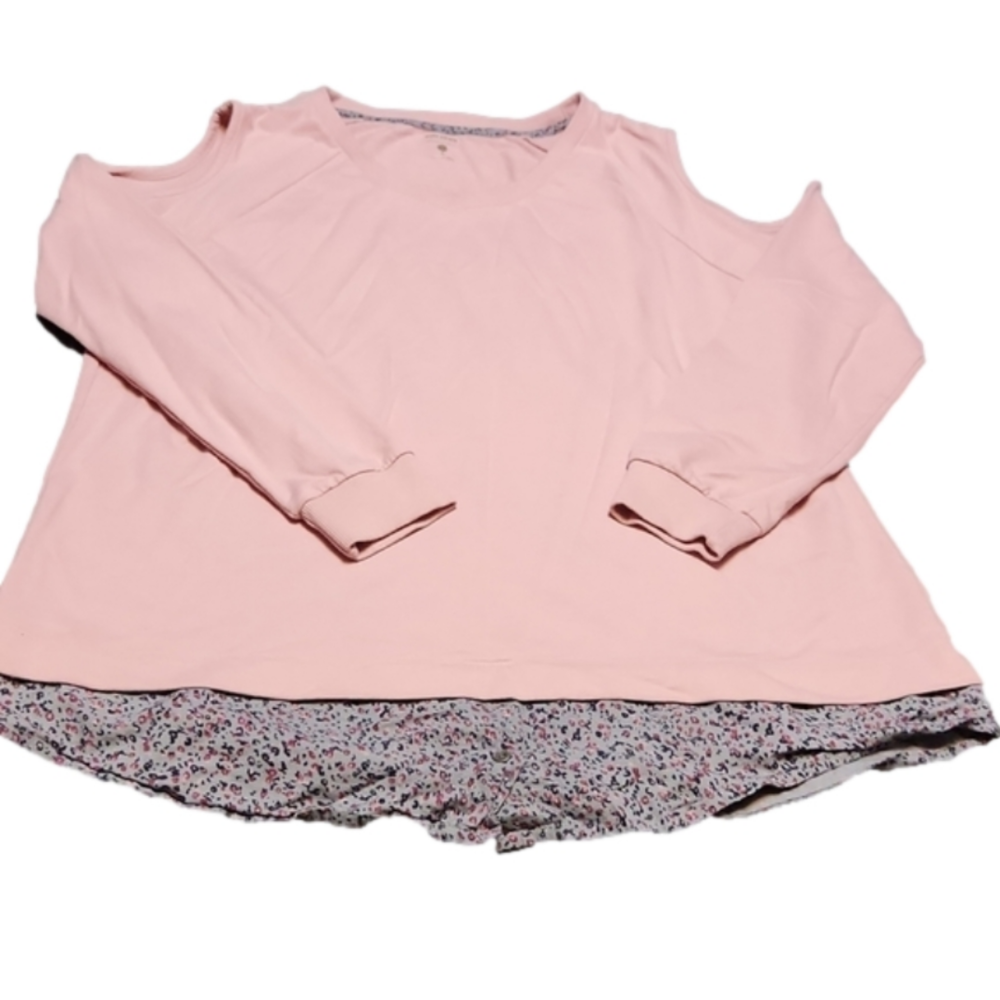 𝅺ruff Hewn open shoulder top